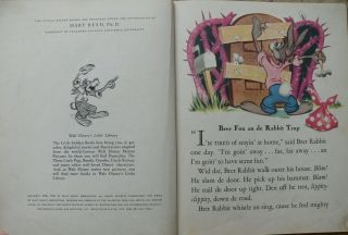 2 Vintage Little Golden Books DISNEY ' S UNCLE REMUS (Tar Baby),  PETER & WOLF 4