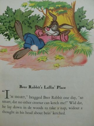 2 Vintage Little Golden Books DISNEY ' S UNCLE REMUS (Tar Baby),  PETER & WOLF 7