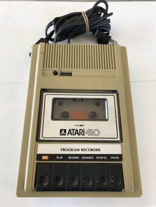 Atari 400 Computer With Atari 410 Program Recorder 5