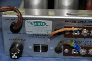 Scott 299 amplifier tube integrated 4