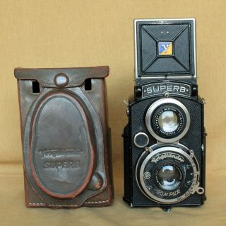 Voigtlander Legendary Prewar German Tlr Camera Cla Heliar Compur