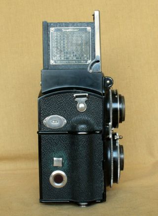 Voigtlander legendary prewar German TLR camera CLA Heliar Compur 2