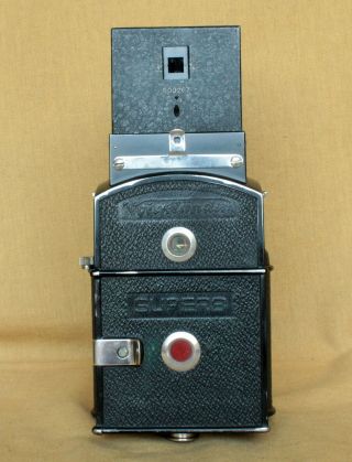 Voigtlander legendary prewar German TLR camera CLA Heliar Compur 3