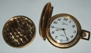 Pocket Watch Kaltron Pocket Watch 17 Jewels Swiss Made Vintage Needs Tlc