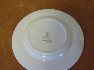 Vintage Set of 4 Wedgwood ' Florentine ' Turquoise Bread Butter Plate Green Stamp 3