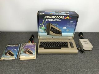 Commodore 64 C64 Computer Complete
