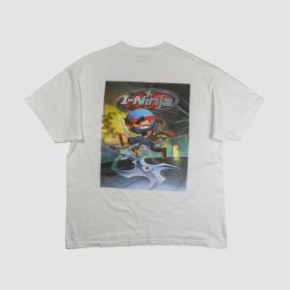 Vintage 2003 I - Ninja Video Game Promo T - Shirt Namco Playstation Xl
