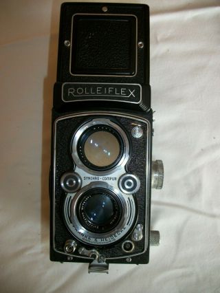 Rolleiflex 11237118 Drp Drgm Camera Frankie & Heidecke Zeiss 1;3.  5 75mm
