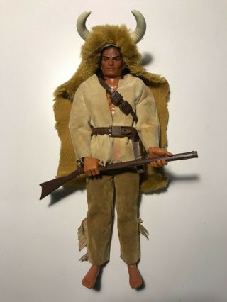 Vintage Big Jim Karl May Figure: Bloody Fox,  Mattel Action Figure