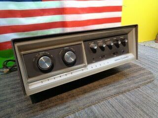 Estate Vintage Rare General Electric Xms - 2000 Stereo Classic Ge Tube Amplifier