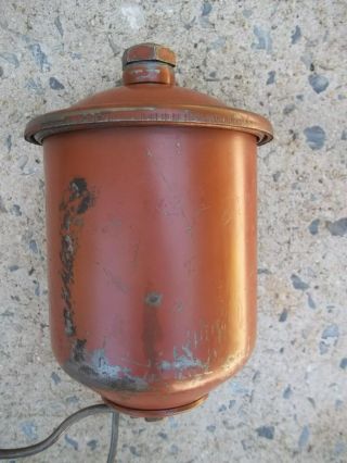 Vintage Fram Oil Filter Canister Ford Flathead And Others Ne - 1517