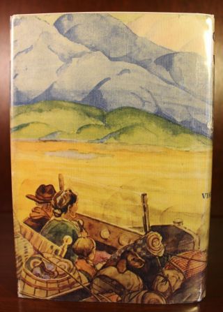 The Grapes of Wrath 1939 John Steinbeck 1st Edition 8th Printing DJ Pulitzer 3