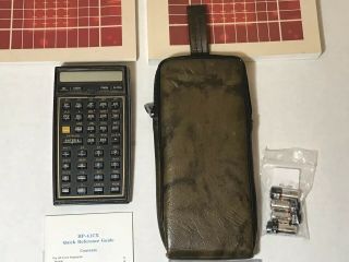 HP - 41CX Vintage Scientific Calculator,  Manuals 3