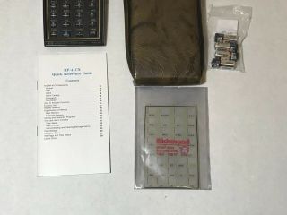 HP - 41CX Vintage Scientific Calculator,  Manuals 4