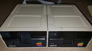 Apple II,  Plus Computer w/Two Apple Floppies Drives A2S1048 11