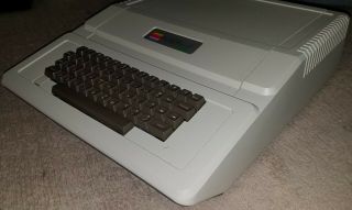 Apple II,  Plus Computer w/Two Apple Floppies Drives A2S1048 3
