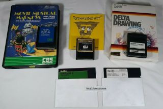 Commodore 64 Computer & Okimate 10 Printer W/ Boxes & Programs 5
