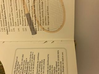 Racket Sports Collectibles Book Vintage Tennis Trophy guide 4