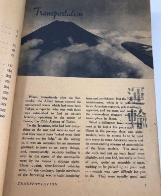 VINTAGE 1948 JAPAN TODAY DR SHODO TAKI PICTURE GUIDE JAPANESE CULTURAL BOOK 4