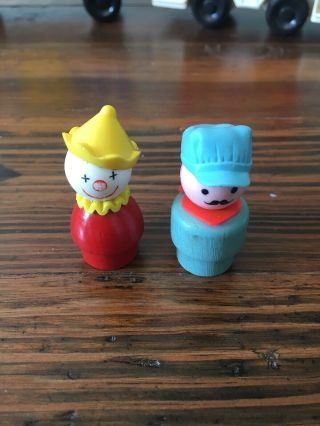 Vintage Fisher Price Little People Circus Train 6