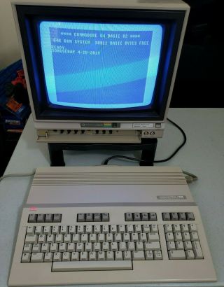 COMMODORE 128 HOME COMPUTER SYSTEM, 12