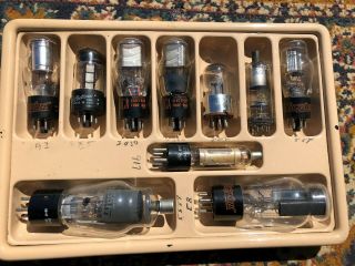 Hickok Vacuum Tube Tester Teaching System With Many Vacuum Tubes 5