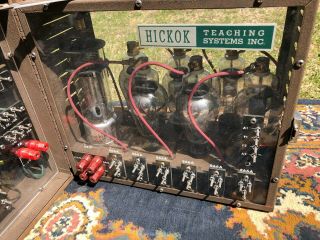 Hickok Vacuum Tube Tester Teaching System With Many Vacuum Tubes 6