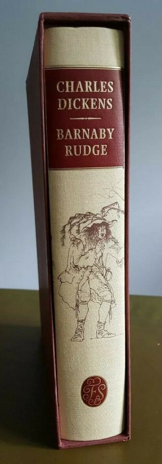 Folio Society Hardback Charles Dickens - Barnaby Rudge With Slip Case.