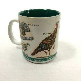 Game Birds Of North America Ganz Coffee Mug Vintage
