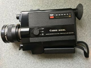 NEAR CANON 310 XL 8 Movie Camera 8.  5 - 25.  5mm f1.  0 Macro from Japan 3
