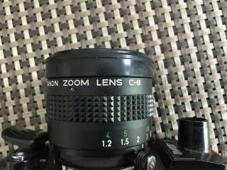 NEAR CANON 310 XL 8 Movie Camera 8.  5 - 25.  5mm f1.  0 Macro from Japan 5