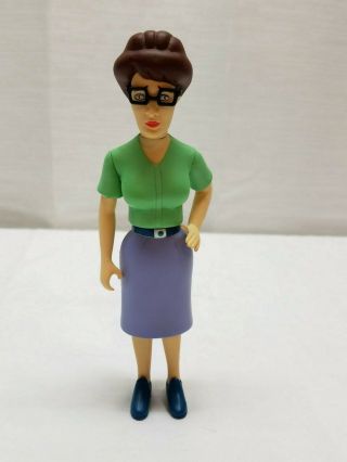 Vintage Toycom King Of The Hill Action Figure Peggy Doll Toy 6 " 2005 Cartoon
