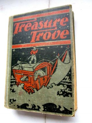Treasure Trove Rowland 1930 Illustrated Antique Old Fairy Tales Good Hc