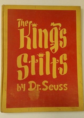 1939 Dr Seuss The King 