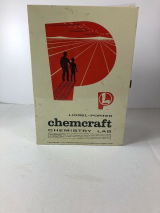 Vintage Lionel Porter Chemcraft Chemistry Lab Box 5 Drawer