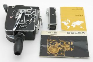 【exc,  】bolex Paillard H16 Reflex 16mm Movie Film Camera From Japan 699