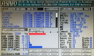 Amiga 1200 - Blizzard 1240T,  32mb Memory - 040@32mhz Accelerator 5