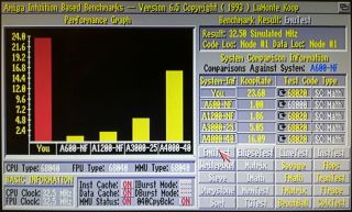 Amiga 1200 - Blizzard 1240T,  32mb Memory - 040@32mhz Accelerator 6