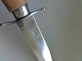 Vintage Sweden ERIK FROST Mora Scout Knife. 7