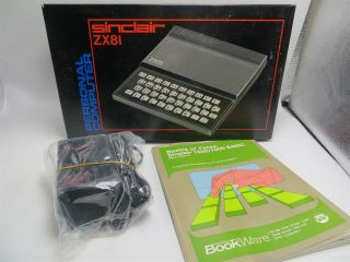 Unbuilt Timex Sinclair Zx81 Computer Kit,  Power Supply,  Heathkit Booklet