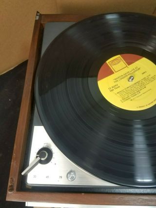 Vintage United Audio Dual 1219 Turntable with Audio Technica AT90E Cartridge 5