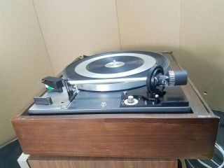 Vintage United Audio Dual 1219 Turntable with Audio Technica AT90E Cartridge 9