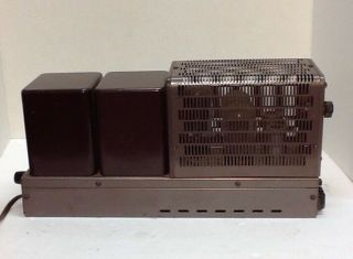 Fisher 80 AZ Mono Block Tube Amplifier Power Monitor,  & Serial 94390 6
