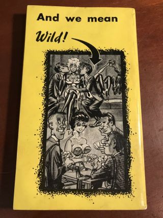 WILD PARTY - VINTAGE PULP FICTION Paperback Novel Books 1st Ed.  1960 BILL WARD 2