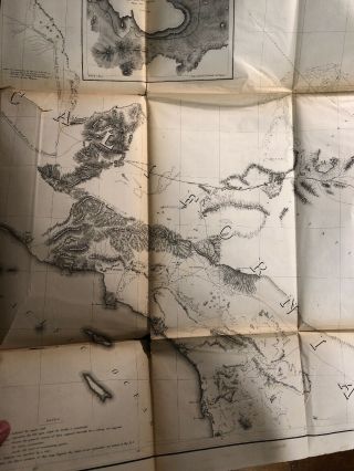1861 Explorations; Mississippi To Pacific Ocean As Is; Warren; California; Maps