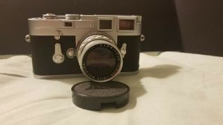 Leica 1960 M3 35 mm Rangefinder Camera Leitz Summicron 1:2/50 Lens 2