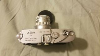 Leica 1960 M3 35 mm Rangefinder Camera Leitz Summicron 1:2/50 Lens 3
