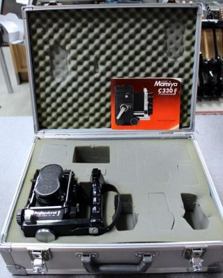 Mamiya C330 F Professional Medium Format Tlr Camera 50mm F/2.  8 Mamiya Sekor Lens