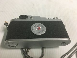 Leica DBP IIIG 35MM Rangefinder Camera,  f3.  5 Summaron Lens,  Box,  Tags,  Etc.  1958 7