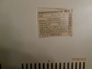 Commodore 64C Personal Computer PSU,  GEOS 2.  0 Box 4